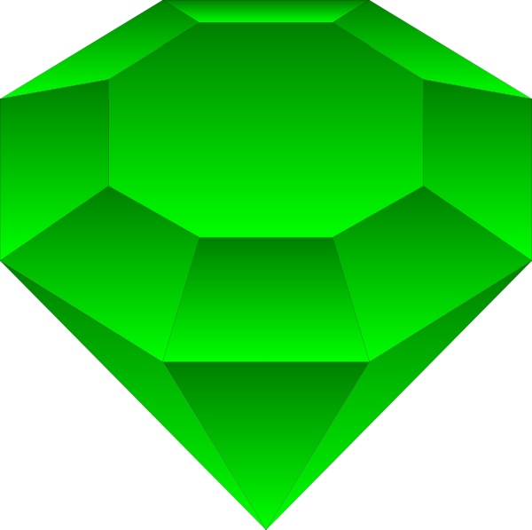 Emerald PNG transparent image download, size: 298x297px