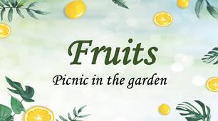 Презентація з англійської мови "Picnic in the garden"