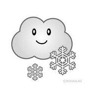 Cute Snowy Cartoon Free PNG Image|Illustoon