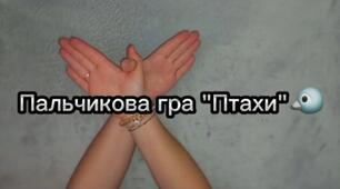 Пальчикові ігри за лексичними темами "Птахи".