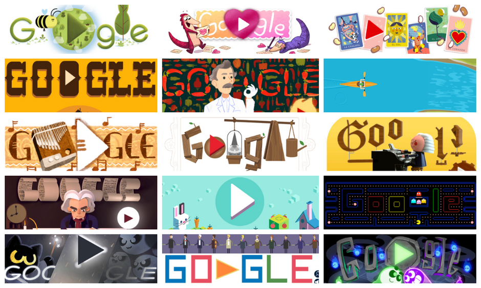 15 популярних дудл-ігор від Google