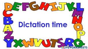 Dictation 6 Form