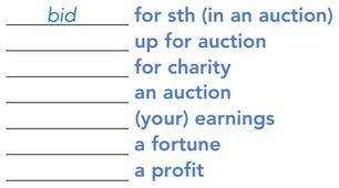 4.4 Vocabulary practice: Making and spending money