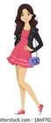 8,745 Teen Girl Clipart Images, Stock Photos & Vectors | Shutterstock