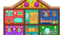My home. Rooms and furniture. Prepositions of place