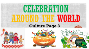 "Culture Page 3. Celebrations around the world. Song 3" за підручником Full Blast Plus for Ukraine для 5 класу (авт. Г.К. Мітчелл, Марілені Малкоґіанні)