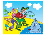 Daughter Father Fishing Stock Illustrations – 139 Daughter Father Fishing Stock Illustrations, Vectors & Clipart - Dreamstime