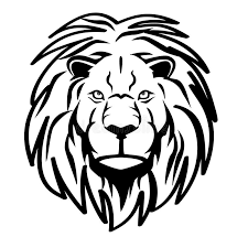 Lion stock vector. Illustration of lion, sketch, black - 74334431