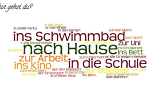 Hier lebe  ich