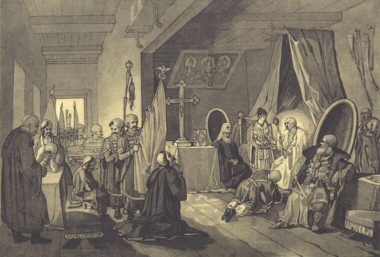 Death_of_Bohdan._Taras_Shevchenko