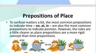 Презентація на тему "Prepositions"