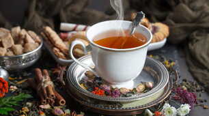 Drinking Tea/ Reading, 5 form