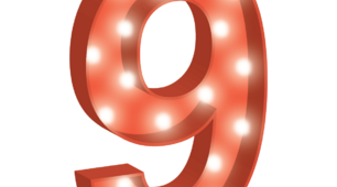 Таблиця множення на 9