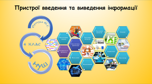 Пристрої введення та виведення інформації