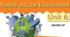 Контрольна робота "Nature and the environment" 