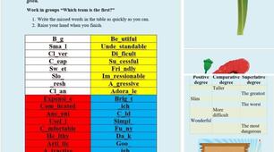 Інтерактивні завдання з теми "Degrees of Comparison"