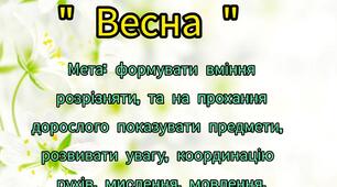 Нейрогра для дітей: "Весна"