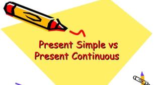 Present Simple vs Present Continuous 