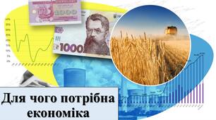 Презентація з теми: "Для чого потрібна економіка"