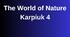Karpiuk 4 "The World of Nature" Vocabulary and Grammar Review 
