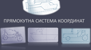Презентація з математики за темою: "Прямокутна система координат"  для 6 класу