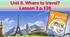 Презентація до уроку 3 в 5 класі "Unit 8. Where to travel? Lesson 3 p.126"
