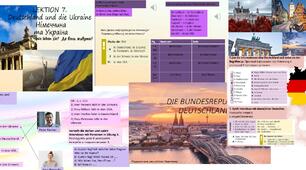 Презентація до уроку німецької мови 5 клас НУШ за темою "Wo leben sie? • Де вони живуть? "