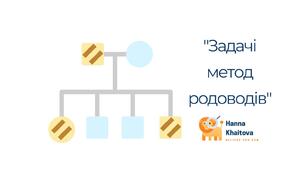 Робочий аркуш "Розв'язування задач методом родоводів"