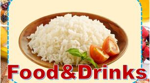 Флеш-картки з липучками на тему "Food&Drinks"