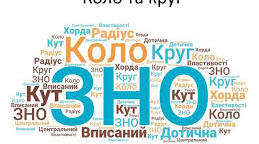 Повторення. Коло, круг та їх елементи