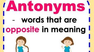 Antonyms