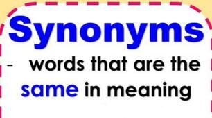 Synonyms