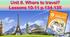 Презентація до уроків 10-11 в 5 класі "Unit 8. Where to travel? Lessons 10-11 p.134-135"