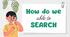 Урок лексики "How do we able to search" | Англійська мова | English