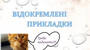 Відокремлені прикладки та означення