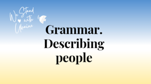 Grammar. Describing people