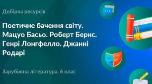 Діагностична робота з теми : " Поетичне бачення світу "