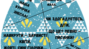 Великодні пазли з читання