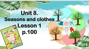 Презентація "Unit 8. Seasons and clothes. Lesson 1"