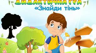 Дидактична гра "Знайди тінь"