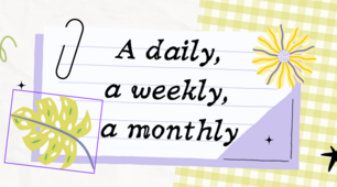 A daily, a weekly, a monthly (Урок 3)