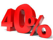 Картинки по запросу 40%