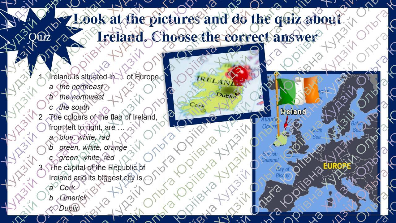Презентація "Geographical Outlook. Listening" Презентація. Англійська