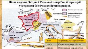Утворення "варварських королівств". Франкська держава. Хлодвіг