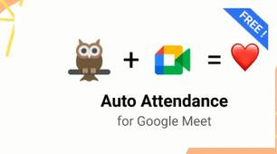 Розширення Google meet attendance list: журнал реєстрації учасників