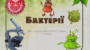 Презентація до теми "Бактерії"