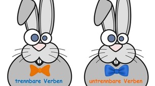 Ігровий матеріал по темі trennbare und untrennbare Präfixe