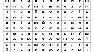 Таблиці "Впізнай букву за її частиною"