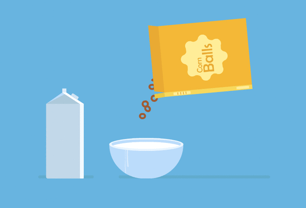 Cereal by Petter Pentilä | Motion design, Motion design animation, Motion graphics design