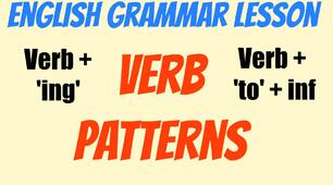 WW2 UNIT 4.5 /A verb patterns